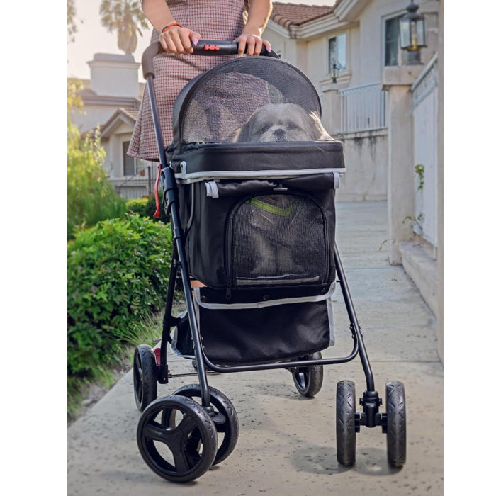 Pet and Pets ペットアンドペッツ スイフト  ペットカート 3輪 折りたたみ  低重心 耐荷重18kg