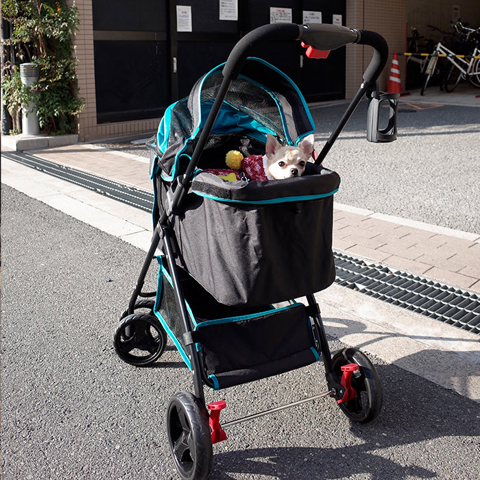 Pet and Pets ペットアンドペッツ スイフト  ペットカート 3輪 折りたたみ  低重心 耐荷重18kg