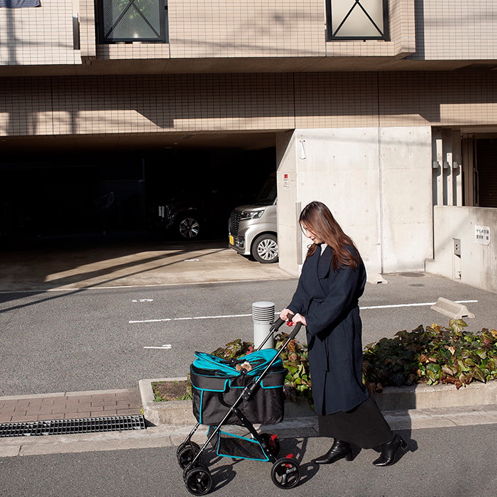 Pet and Pets ペットアンドペッツ スイフト  ペットカート 3輪 折りたたみ  低重心 耐荷重18kg