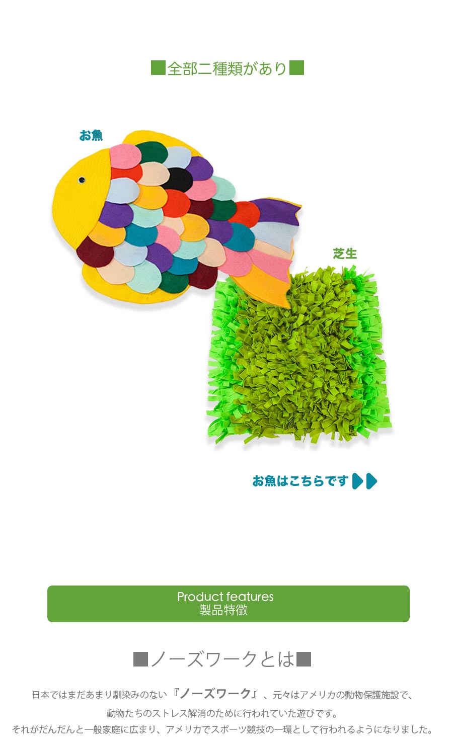 Petique ノーズワークマット スナッフルマット パズルパッド 知育玩具 知育トイ おもちゃ ゲーム 訓練 運動 ストレス解消 子犬 成犬 老犬 小型犬 中型犬 大型犬 犬 猫 Snuffle Mat