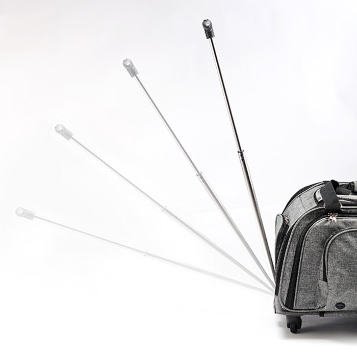 Petique ペティーク ハッピー Happy Camper キャンパー ペットキャリー ペットストローラー3WAY 手提げ 肩掛け 折りたたみ