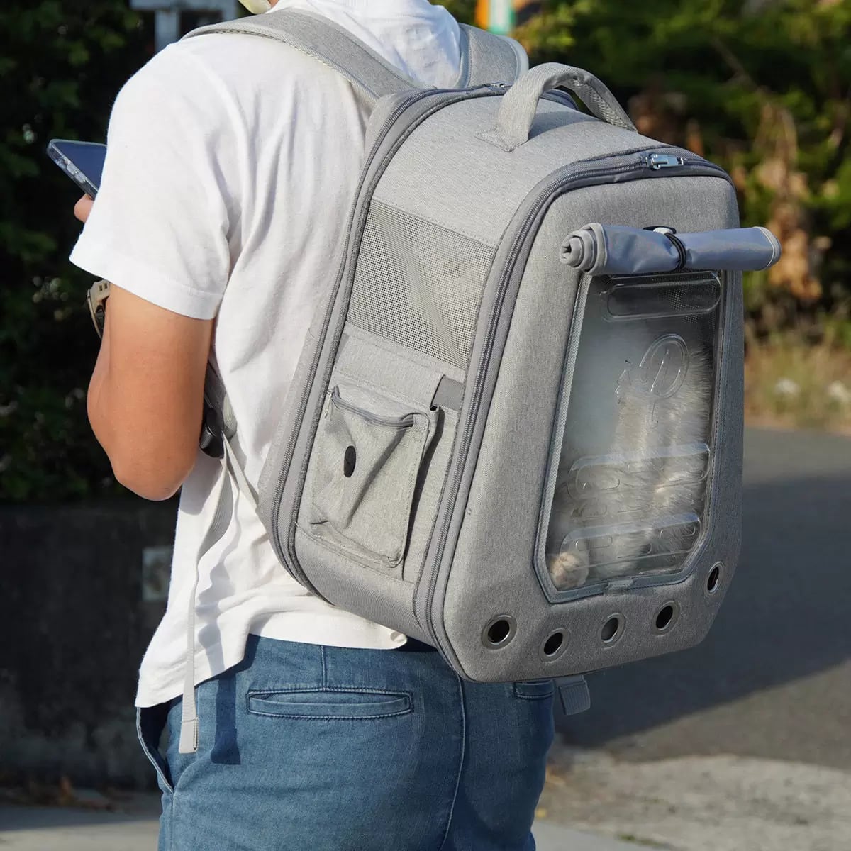 Petique ペティーク Skylight スカイライト キャリーバッグ ペットバッグ ペットキャリー ペットリュック