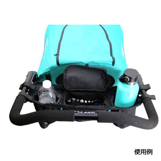 Petique ペティーク ポータブル ストローラー オーガナイザー 汎用品 カップホルダー ドリンクホルダー Portable Stroller Organizer