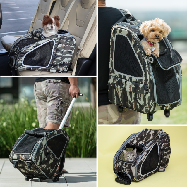 5-in-1 ペットキャリー ドッグ キャリーバッグ