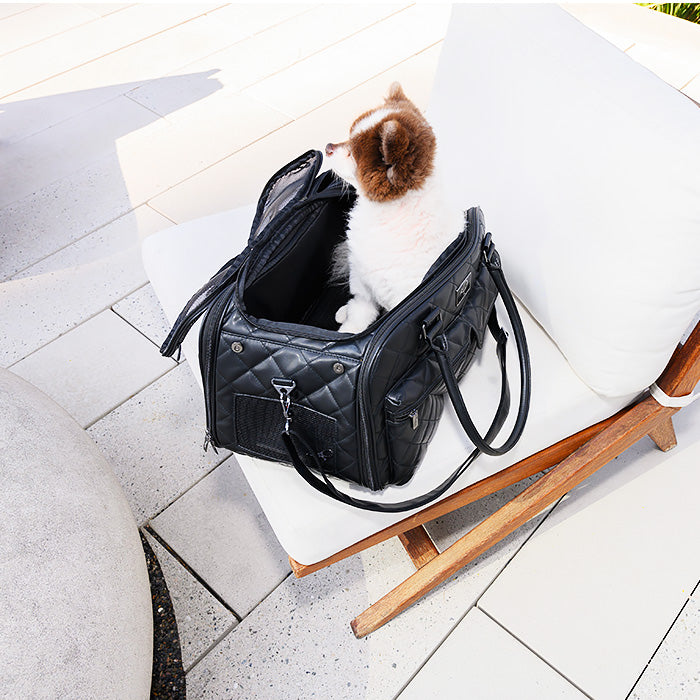 Petique ペティーク The Lux ラックス ペットキャリーバッグ ボストンバッグ ショルダーバッグ 2WAY