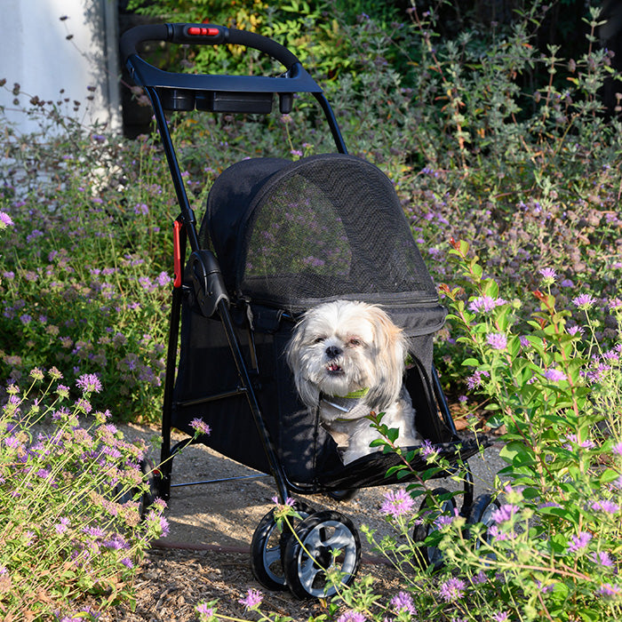 Pet and Pets ペットアンドペッツ シンプリシティ 猫 犬 ペットカート 4輪 折りたたみ 耐荷重16kg ト バギー