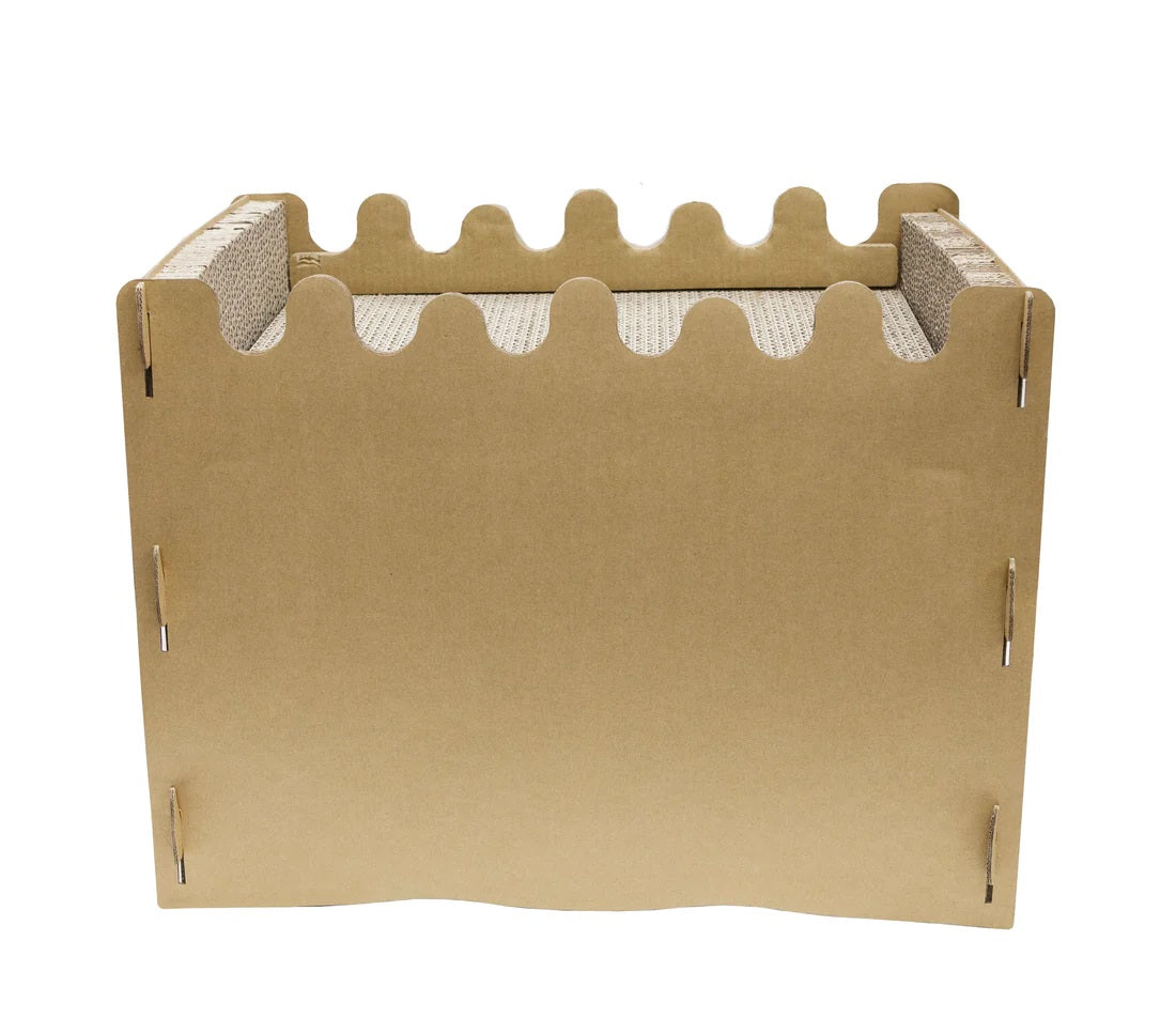 バンガロー キャットハウス キャットタワー ペットハウス 爪とぎハウス ベッドハウス 段ボールハウス つめとぎ ダンボール 高圧縮紙 おもちゃ 猫のおもちゃ 猫の爪とぎ ベッド ねこ ネコ 猫 小動物 Bungalow