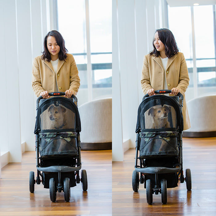 Durable Pet Stroller デュラブル ペットストローラー ペットカート ペットバギー ペットベビーカー ペットキャリー 耐荷重25kg 3輪 折りたたみ 低重心 旅行 お散歩 おでかけ 通院 介護 犬 いぬ イヌ 猫 ねこ ネコ 小動物 小型犬 中型犬 老犬 小型猫 中型猫 大型猫 老猫 ST01