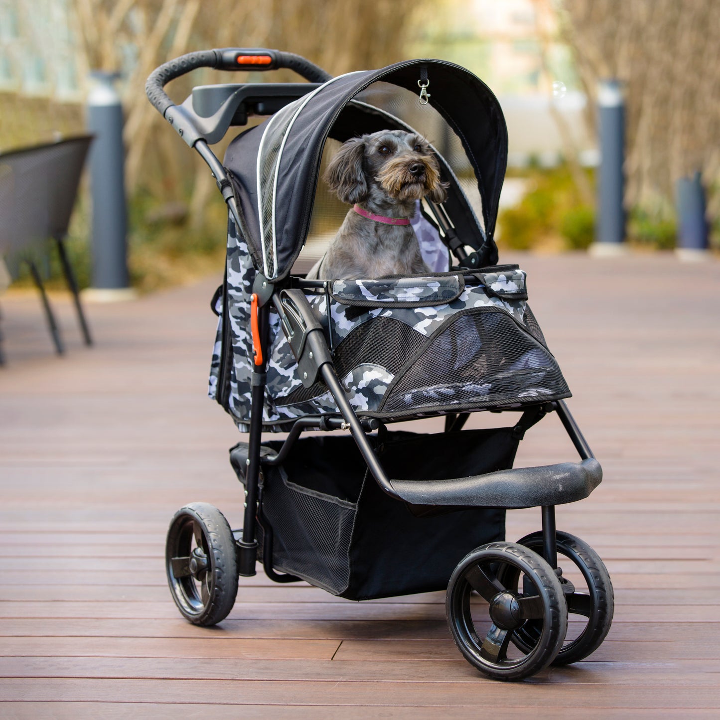 Durable Pet Stroller デュラブル ペットストローラー ペットカート ペットバギー ペットベビーカー ペットキャリー 耐荷重25kg 3輪 折りたたみ 低重心 旅行 お散歩 おでかけ 通院 介護 犬 いぬ イヌ 猫 ねこ ネコ 小動物 小型犬 中型犬 老犬 小型猫 中型猫 大型猫 老猫 ST01