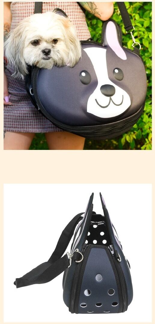 Pet and Pets ペットアンドペッツ ドッグフェイスバッグ キャリーバッグ ペットキャリー ショルダーバッグ ペットバッグ 2WAY 軽量 お出かけ 散歩 旅行 犬 イヌ いぬ 小型犬 猫 ネコ ねこ 子猫 小動物 The Dog Face