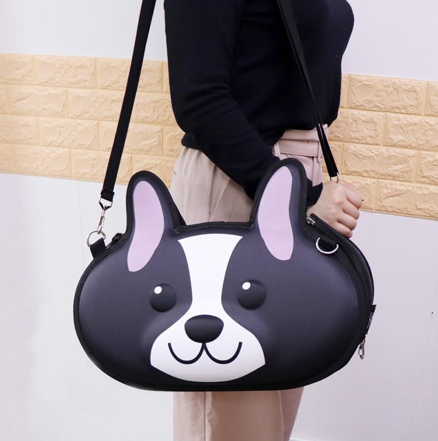 Pet and Pets ペットアンドペッツ ドッグフェイスバッグ キャリーバッグ ペットキャリー ショルダーバッグ ペットバッグ 2WAY 軽量 お出かけ 散歩 旅行 犬 イヌ いぬ 小型犬 猫 ネコ ねこ 子猫 小動物 The Dog Face