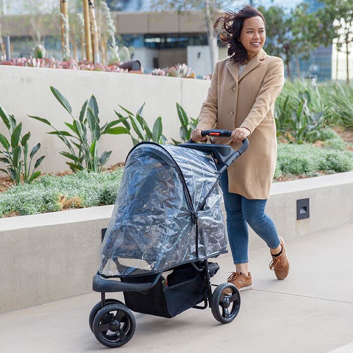 Petique ペティーク ペットストローラー専用 レインカバー 防雨 防風 防寒 雨よけ 風よけ お散歩 お出かけ 旅行 通院 介護 犬 猫