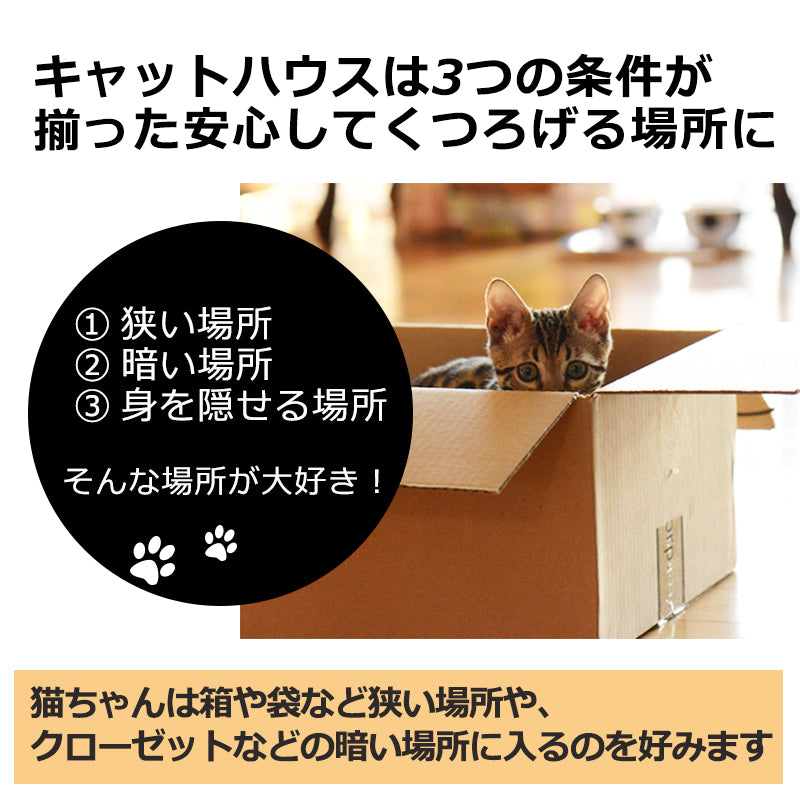 Petique ペティーク コンドミニアム キャットハウス キャットタワー 爪とぎハウス ベッドハウス 段ボールハウス
