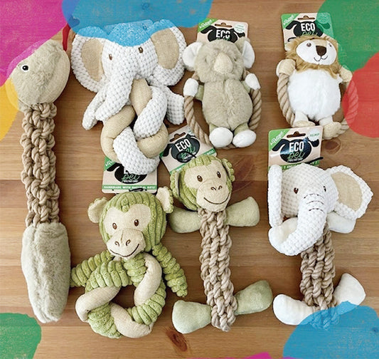 エコヘンプ ペットおもちゃ  麻 ロープ  歯磨き デンタルケア 犬用品