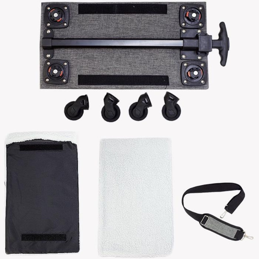 Petique ペティーク ハッピー Happy Camper キャンパー ペットキャリー ペットストローラー3WAY 手提げ 肩掛け 折りたたみ